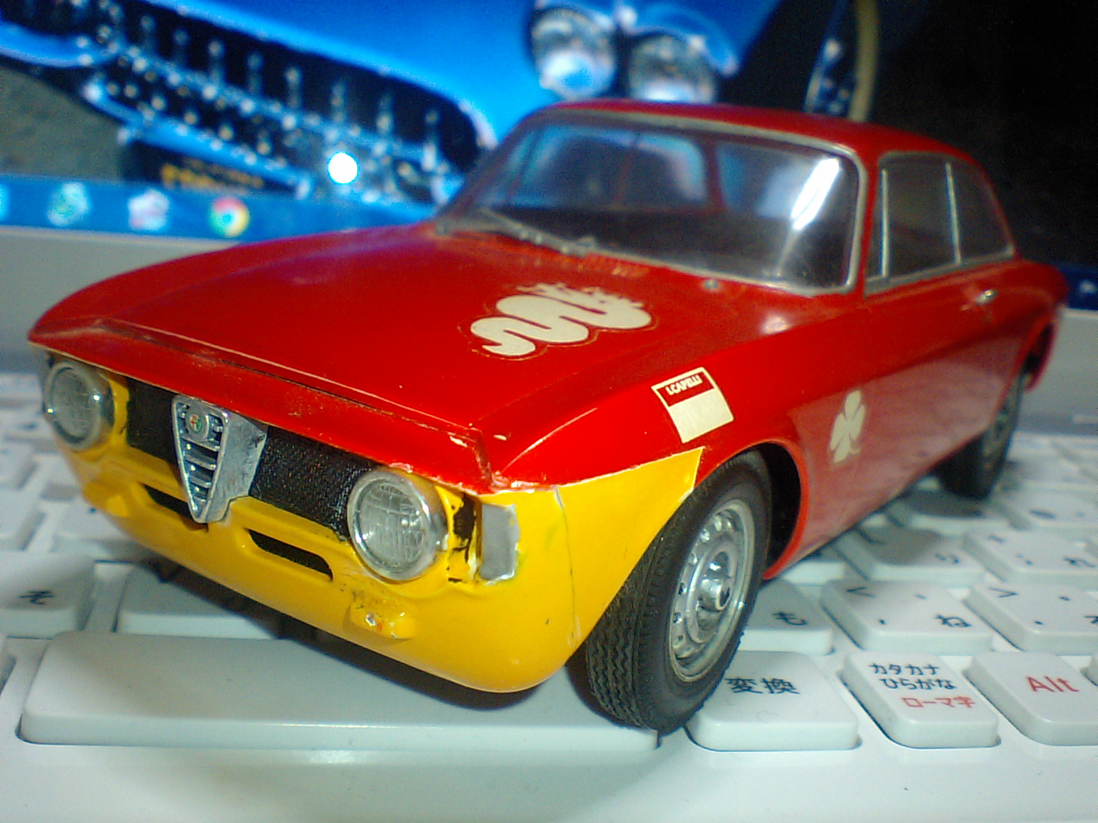 GUNZE SANGYO　グンゼ産業　ALFA ROMEO GTA 1300 Gunze Sangyo 1/24 Alfa Romeo Gta1300 Junior Scale Model | eBay